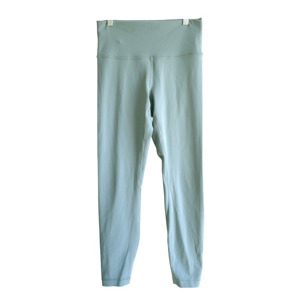 Lululemon Sz 8 Align High-Rise Pant 25 Women Tidewater Teal Excellent Nulu Yoga‎